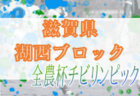 2022年度 U-12サッカーリーグin滋賀 湖西ブロック代表決定戦　県大会出場8チーム決定！