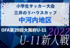 2022年度 U-10リーグ 滋賀県湖東ブロック　南部リーグ1/21までの判明分結果掲載！情報ありがとうございます！