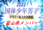 【メンバー、一部選手変更】2022年度 第77回国民体育大会 いちご一会とちぎ国体 サッカー競技 少年男子 静岡県登録メンバー 掲載！