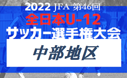 2022年度JFA第46回全日本U-12サッカー選手権大会中部地区予選（鳥取）詳しい日程や組合せ情報をおまちしています