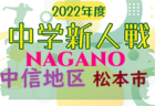 長岡JYFC ジュニアユース トライアル 11/6他開催 2023年度 新潟県