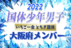 【メンバー、一部選手変更】2022年度 第77回国民体育大会 いちご一会とちぎ国体 サッカー競技 少年男子 岡山県登録メンバー 掲載！