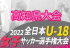 2022年度 第9回ヤマザキ・旭川ガス杯（北海道）優勝は西御料地FC！