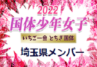 【栃木県少年男子】出場選手掲載、一部選手変更！2022年度 第77回国民体育大会 サッカー競技（いちご一会とちぎ国体、10/2～6）