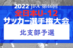 2022年度 JFA 第46回全日本U12サッカー選手権大会 北支部予選（広島県）県大会出場チーム決定！