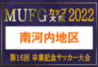 2022年度 OFA第29回大阪府U-11小学生サッカー大会三井のリハウスカップ 三島地区予選 中央大会出場5チーム決定！