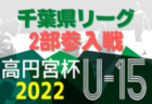 2022年度 阪南連盟フェデェレーションカップU-12（大阪）11/19.20一部結果！未判明分結果募集中！