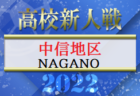 2022年度 北信地区高校新人サッカー大会（長野）優勝は市立長野高校！