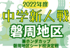 2022年度  小笠地区中学校新人総体サッカーの部（静岡）優勝は菊川市立菊川西中学校！