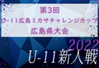 2022年度第44回宇部日報旗杯少年サッカー大会予選会 U-12 山口 各ブロック結果掲載！