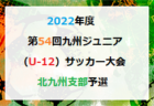 2022年度 MUFGカップ 豊能地区予選（大阪） 代表3チーム決定！