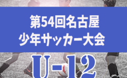 2022年度 第54回名古屋少年サッカー大会U-12 （愛知）1/21〜3/4開催！12/19組合せ抽選