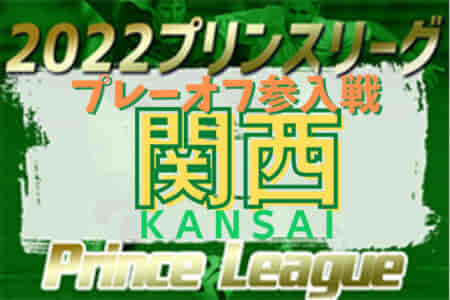 高円宮杯 JFA U−18サッカーリーグ2022プリンスリーグ関西 プレーオフ（参入戦）京都共栄・近江・桃山学院がプリンス参入！