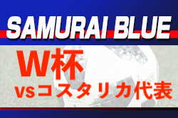 ワールドカップ第２戦！日本代表惜しくもコスタリカ代表に0-1敗戦