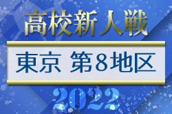 2022年度 東京第8地区 高校新人選手権大会　優勝は早稲田実業！