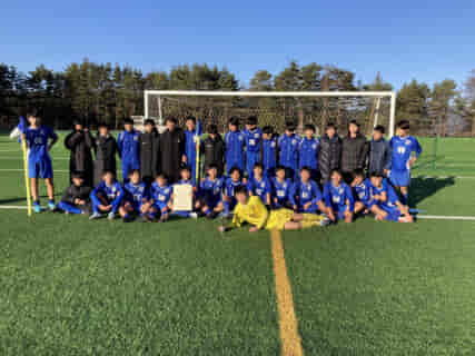 2022年度 第21回山梨県クラブユースU‐14選手権大会（新人戦）優勝はUスポーツクラブBLUE！