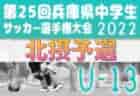 2022年度 第11回長崎県クラブユース（U-13）サッカー大会 優勝はキックスFC！