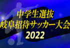 【大会中止】2022年度 第25回木枯らしカップサッカー大会(奈良県開催)