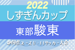 2022年度 しずぎんカップ静岡県U-11大会 東部／駿東地区予選　優勝はFC長泉！