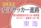 【北信越エリア】第31回高校女子サッカー選手権出場校のメンバー･出身中学･チーム一覧【女子サッカー進路】