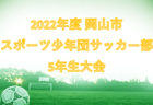 2022年度 第27回福岡県クラブユース（U-13）サッカー大会 筑豊支部予選　優勝は鯰田FC！情報ありがとうございます！