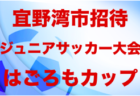【大会中止】2022年度 第25回木枯らしカップサッカー大会(奈良県開催)