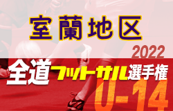 全道フットサル選手権大会2023 U-14の部 室蘭地区予選 （北海道）優勝はコンサドーレ室蘭！