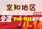 2022年度 第4回八戸市サッカー協会冬季中学生サッカー大会 優勝はFC多賀レッドスター！