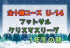 2022 YOKOHAMA FC CUP U-13 (横浜FCカップU-13、神奈川県) 優勝はFC LAVIDA！情報ありがとうございます！