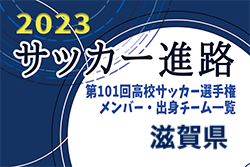 【滋賀県】第101回高校サッカー選手権出場校のメンバー・出身チーム一覧【サッカー進路】