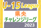 高円宮杯 JFA U-15 サッカーリーグ 2023 堺整形外科杯 第15回福岡県 U-15 サッカーリーグ　昇格戦  結果掲載！