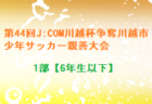 2022年度第44回J:COM川越杯争奪川越市少年サッカー親善大会2部【5年生以下】（埼玉県）優勝は狭山台グリーンSC！