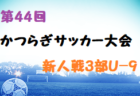 2022年度 第44回 かつらぎサッカー大会 新人戦1部U-11(奈良県開催) 結果情報をお待ちしています！