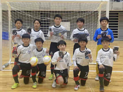 【優勝チーム写真掲載】2022年度 U-12フットサル フロンティアウインターカップ（静岡）優勝はMARIO FUTSAL SCHOOL！