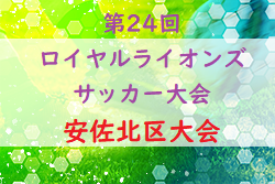 2022年度 第24回ロイヤルライオンズサッカー大会（第24回広島市少年ジュニアサッカー大会） 安佐北区大会　優勝は高陽FC！