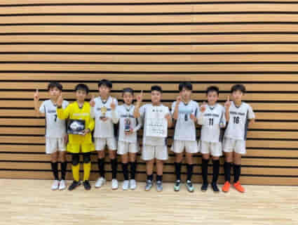 2022年度 ゼビオ(XEBIO)カップU-12 福井県少年フットサルリーグカップ　優勝は飯塚中央FC！