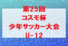 2022年度　第2回広島県中学校新人大会（サッカーの部）優勝は修道中学校！