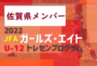 【メンバー】2022年度 JFAガールズ・エイト U-12（九州）トレセンプログラム 宮崎県参加選手掲載！