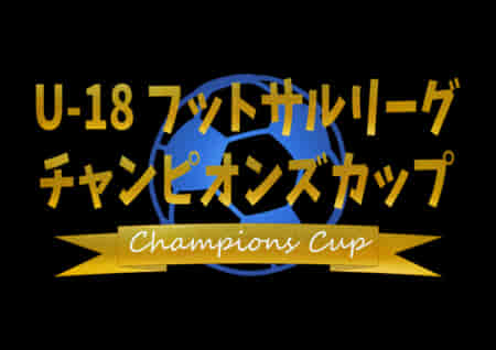 2022年度 U-18フットサルリーグチャンピオンズカップ@長野 東京対決を制してフウガドールすみだファルコンズが優勝！連覇達成！