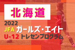 2022年度 JFAガールズ・エイト U-12（北海道）トレセンプログラム 9/17,18開催！