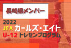 増穂Glanz SC ジュニアユース体験会　毎週金曜日開催 2023年度 山梨