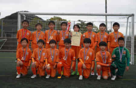 2022年度 第45回愛媛県少年サッカー新人大会 優勝は新居浜市少年サッカースクール高津教室！