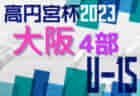 2023年度 第39回ジュニアカップ争奪少年サッカー大会（千葉・市原市）優勝はちはら台FC！