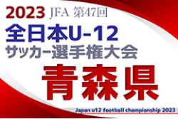速報中！2023年度 JFA第47回全日本U-12サッカー選手権大会 青森県大会 9/30結果判明分更新しました！10/1も情報お待ちしています！