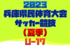 2023年度 千葉県中学校総合体育大会サッカー競技 君津支部  優勝は富津中学校！県大会出場へ