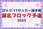2023年度 第46回愛媛県U-11サッカー新人大会 南予地区予選 代表4チーム決定！結果表掲載