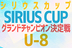 2023年度 第4回 シリウスカップU-8グランドチャンピオン決定戦（愛知）16チーム参戦！優勝はFCシリウスA！