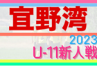 2023年度 デクセリアルズ杯 第21回宮城県チャンピオンズカップU-12  男子優勝は泉ブロック、女子優勝は仙南A！