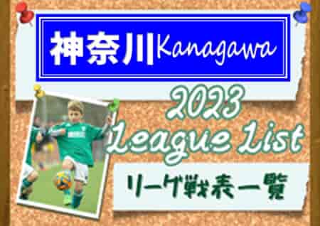 2023年度 神奈川県リーグ戦表一覧