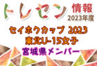 高円宮杯 JFA U-15サッカーリーグ2023長野 TOPリーグ 　1部優勝はF.C.CEDAC！